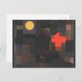 Carte Postale Klee - Pleine lune-feu (Devant / Derrière)