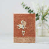 Carte Postale Klee - Portrait de Brigette (Debout devant)