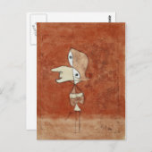 Carte Postale Klee - Portrait de Brigette (Devant / Derrière)