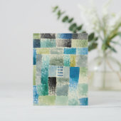 Carte Postale Klee - Première maison dans un règlement (Debout devant)