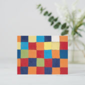Carte Postale Klee - Qu 1, Color Chart, (Debout devant)
