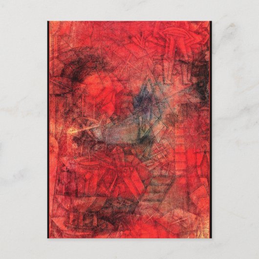 Carte Postale Klee - Répétition d'étape (Devant)