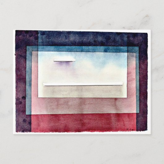 Carte Postale Klee - Repose (Devant)