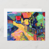 Carte Postale Klee - rue Murnau avec femmes, (Devant / Derrière)