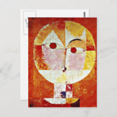 Carte Postale Klee - Senecio (Devant / Derrière)