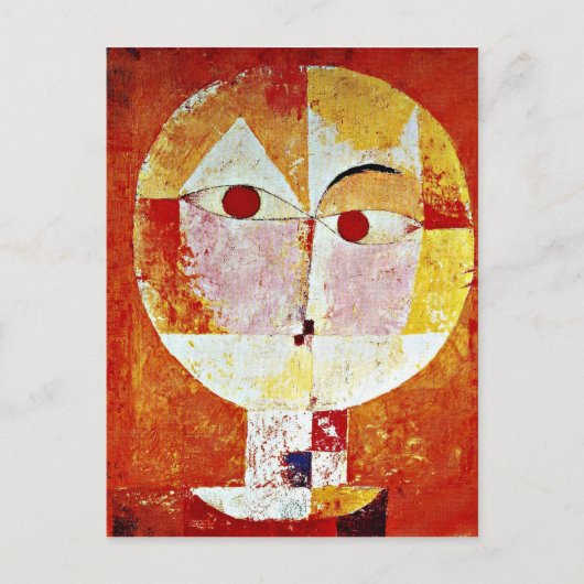 Carte Postale Klee - Senecio (Devant)