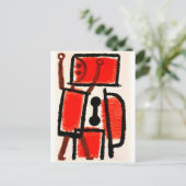 Carte Postale Klee - Serrurier (Debout devant)