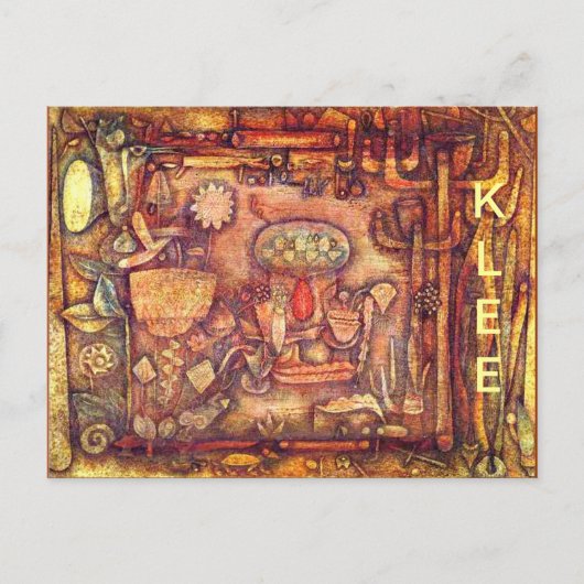 Carte Postale Klee - Théâtre Botanique (Devant)