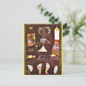 Carte Postale Klee - Théâtre de marionnettes (Debout devant)