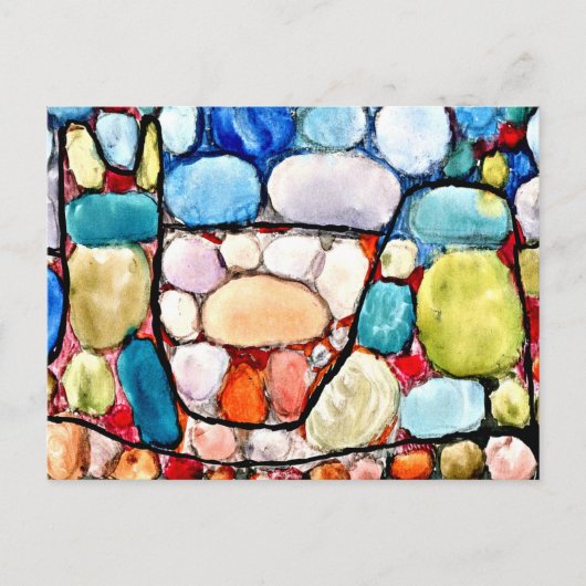 Carte Postale Klee - Trésor au-dessus du sol (Devant)