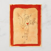 Carte Postale Klee - Un esprit sert un petit déjeuner (Devant)