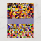 Carte Postale Klee - Une fois émergé de Grey of Night (Devant)