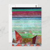 Carte Postale Klee - Vue sur le pays fertile (Devant / Derrière)