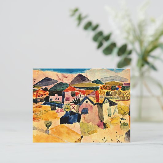 Carte Postale Klee - Vue sur Saint Germain (Debout devant)