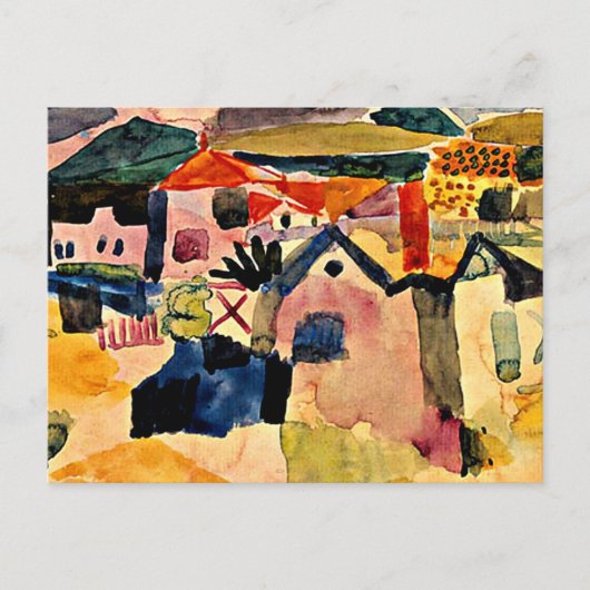 Carte Postale Klee - Vue sur Saint Germain (Devant)