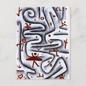 Carte Postale Klee - Zone des Esprits Hauts, (Devant)