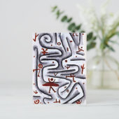 Carte Postale Klee - Zone des grands esprits (Debout devant)