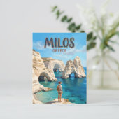 Carte Postale Kleftiko Grèce (Debout devant)