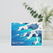 Carte Postale Kleftiko Milos Grèce (Debout devant)