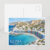 Carte Postale Klima Grèce (Devant / Derrière)