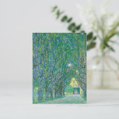 Carte Postale Klimt-Avenue dans le Parc des Beaux-Arts Schloss K (Debout devant)