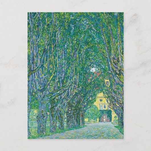 Carte Postale Klimt-Avenue dans le Parc des Beaux-Arts Schloss K (Devant)