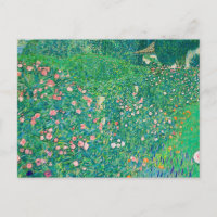 Klimt Floral Italien Paysage Art Nouveau