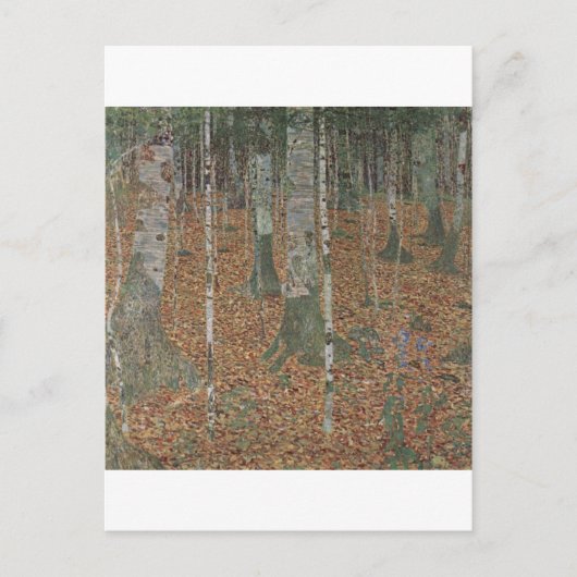 Carte Postale Klimt, Gustav -Birkenwald (Devant)
