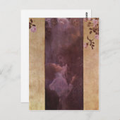 Carte Postale Klimt, Gustav L'Amour 1895 Technique en ruine (Devant / Derrière)