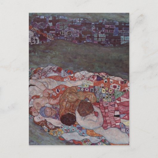 Carte Postale Klimt, Gustav Leben und Tod 1908-1911 Technique ? (Devant)