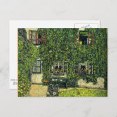 Carte Postale Klimt - La Maison de Guardaboschi (Devant / Derrière)