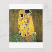 Carte Postale Klimt - Le Baiser (Devant)