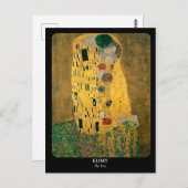 Carte Postale KLIMT / Le Kiss (Devant / Derrière)