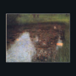 Carte Postale Klimt - Le marais<br><div class="desc">Peinture de Gustav Klimt,  Le marais,  carte postale.</div>