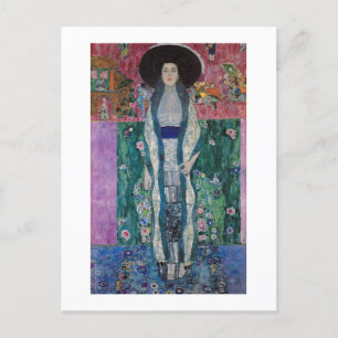 CARTE POSTALE : KLIMT : PORTRAIT : ADELE BLOCH BAU