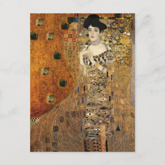 Carte Postale Klimt's Portrait Adele Bloch-Bauer (Devant)
