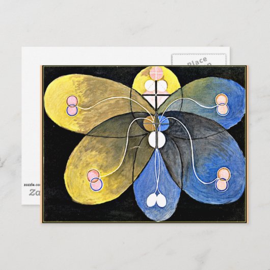 Carte Postale Klint - Évolution, n° 09, Groupe VI, 1906-1907 (Devant / Derrière)