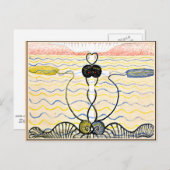 Carte Postale Klint - Evolution, no 06, Groupe VI (Devant / Derrière)