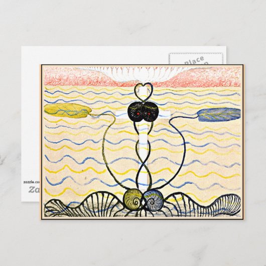 Carte Postale Klint - Evolution, no 06, Groupe VI (Devant / Derrière)