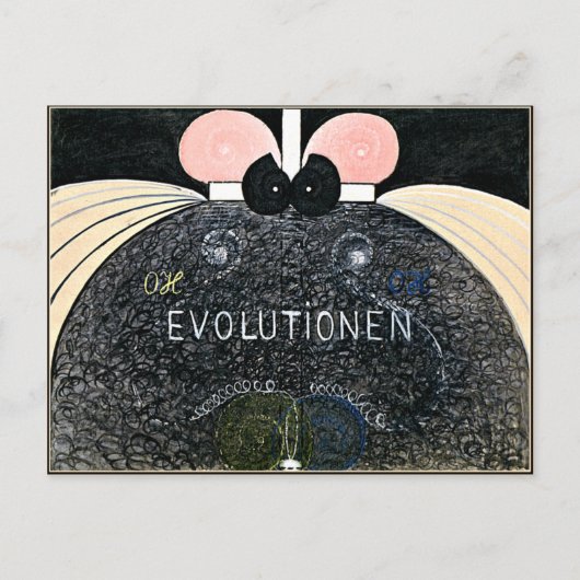 Carte Postale Klint - Evolution, No. 07, Groupe VI, Art abstrait (Devant)