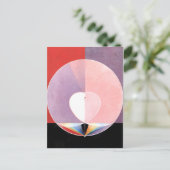 Carte Postale Klint - La colombe n° 02, oeuvre d'art abstraite (Debout devant)