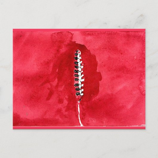 Carte Postale Klint - Sur l'observation des fleurs et des arbres (Devant)