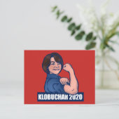 Carte Postale Klobuchar 2020 Rosie Le démocrate de la parodie Ri (Debout devant)