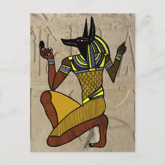 Carte Postale Kneeling Anubis Postcards (Devant)