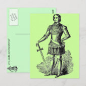 Carte postale Knight (Devant / Derrière)
