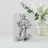 Carte postale Knight (Debout devant)