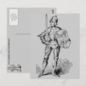 Carte postale Knight (Devant / Derrière)