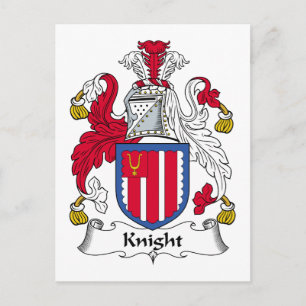 Carte Postale Knight Family Crest