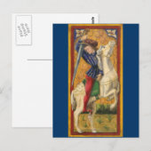 Carte postale Knight italienne (Devant / Derrière)