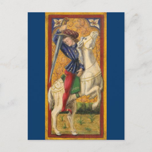 Carte postale Knight italienne (Devant)